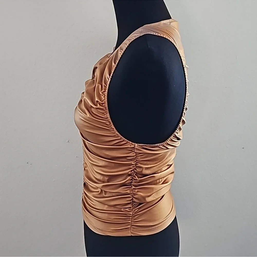Free People Ride Along Rouched Crop Tank NWT - Picture 5 of 6
